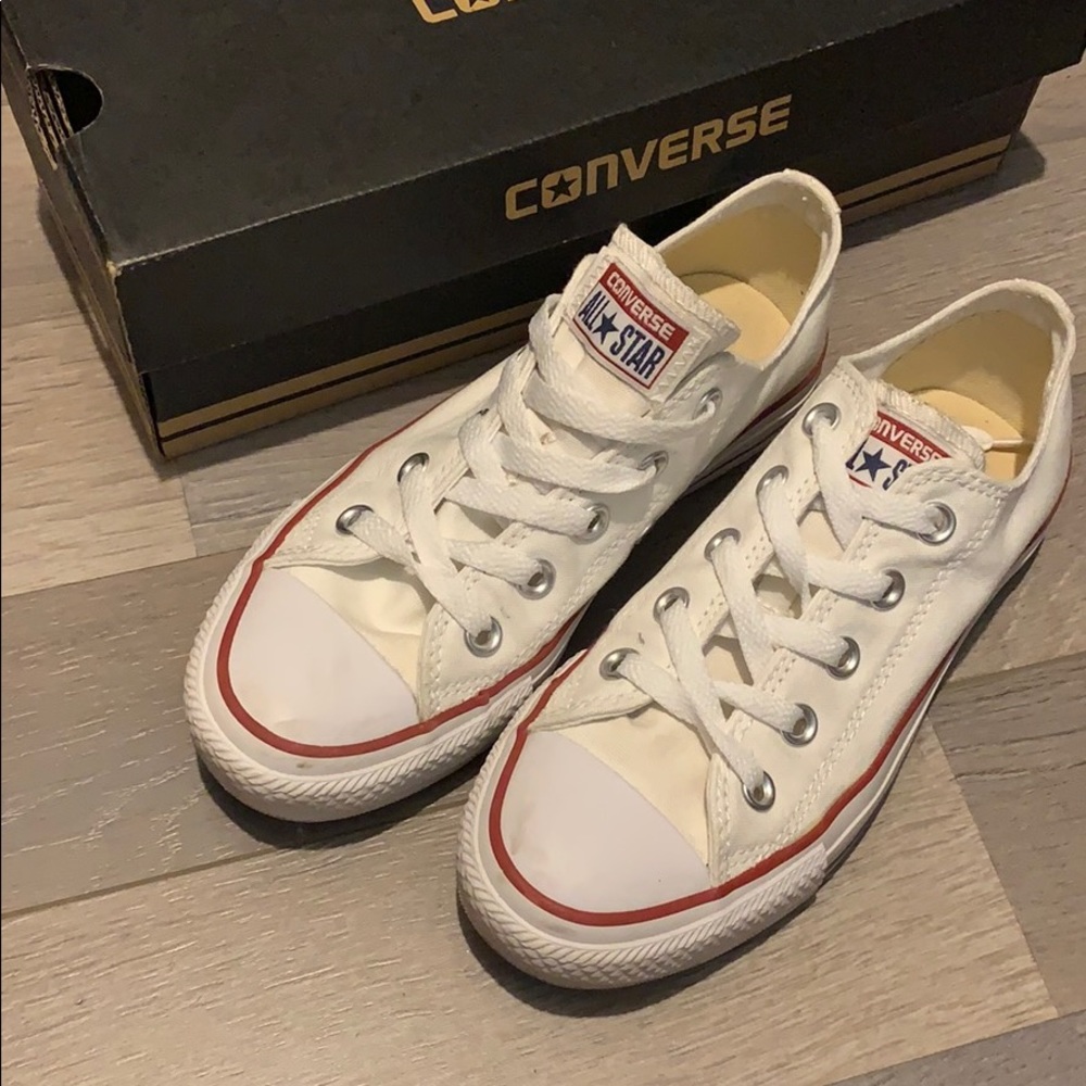 White Converse